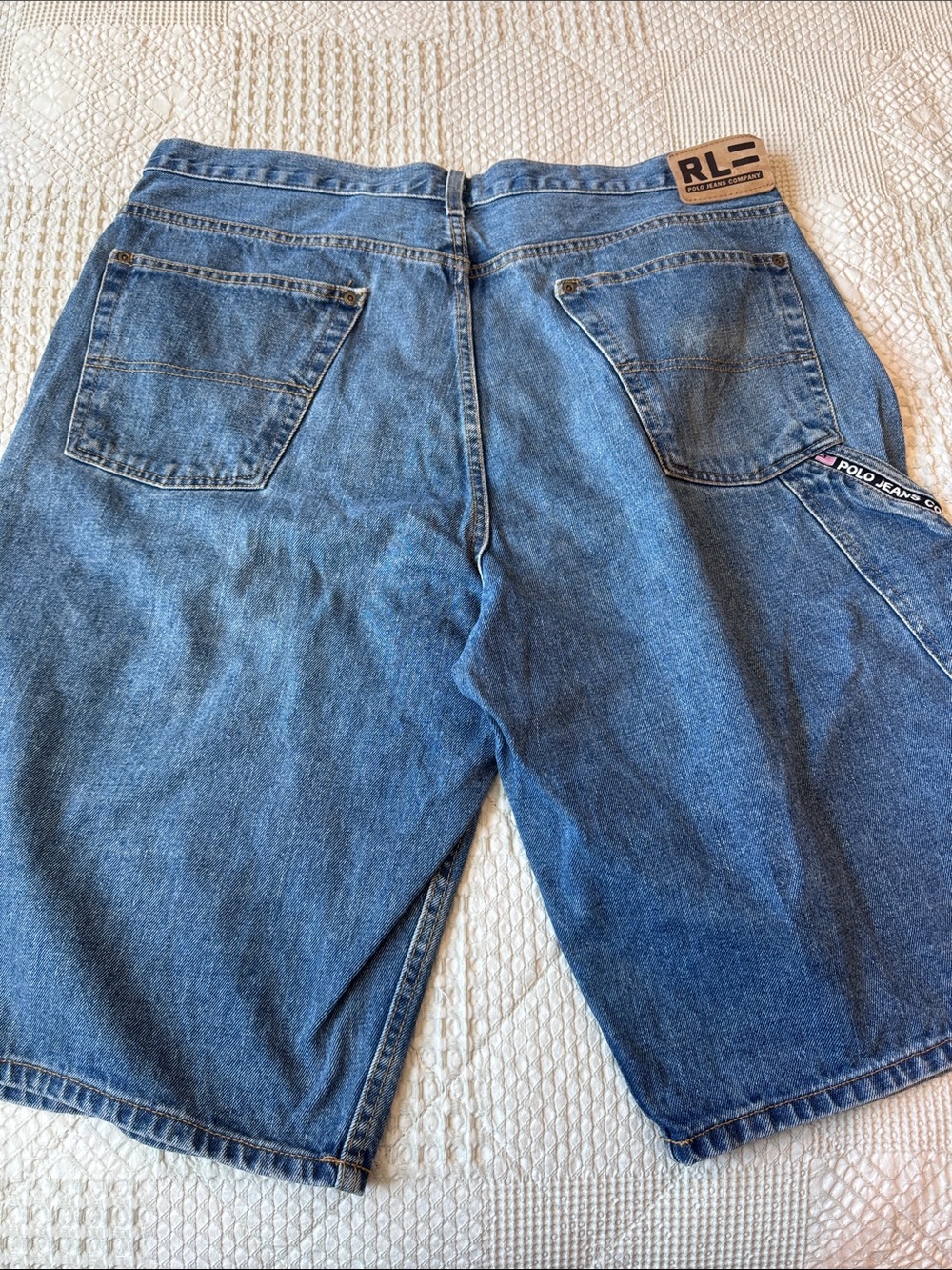 Ralph Lauren Polo Jeans Co. Men's Blue Denim Shorts